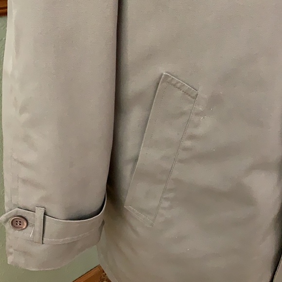 London Fog Maincoats All-Weather Zip Out Lining Tan 44R - Picture 2 of 7